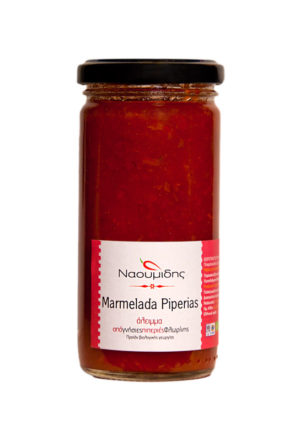 Βασιλοπιπεριά Σάλτσα (Πιπεριά με βασιλομανίταρο) 260 gr (Κωδ.: vasilopiperia03)